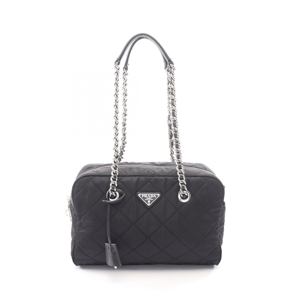 Prada Tessuto Impuntu Chain Shoulder #342576P14B